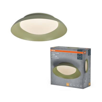 Osram - LED Dimmable ceiling light PLATE LED/19W/230V Ø 31 cm green
