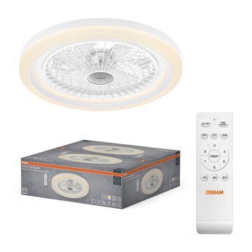 Osram - LED Dimmable Ceiling Light with Fan SOLANO LED/26W/230V 3000/4000/6500K + Remote Control
