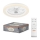 Osram - LED Dimmable Ceiling Light with Fan SOLANO LED/26W/230V 3000/4000/6500K + Remote Control