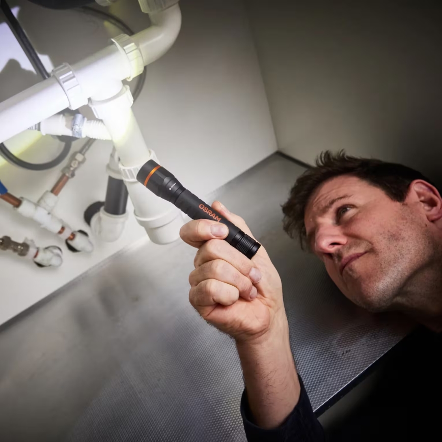 Osram - Dimmable LED torch LEDINSPECT TORCH 350 ESSENTIAL LED/4W/2xAAA IP44