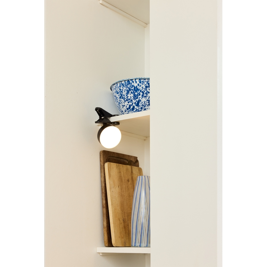 Osram - LED Dimmable Rechargeable Table Lamp 3-in-1 DECOR HELPER LED/1,8W/5V Black