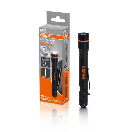 Osram - LED Dimmable Inspection Torch LEDINSPECT TORCH 250 ESSENTIAL LED/2W/2xAAA IP44