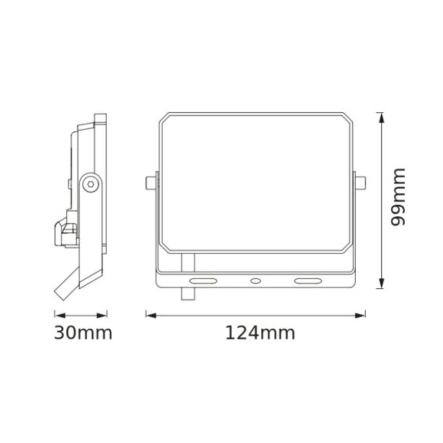 Osram - LED Floodlight 20W/230V 3000K IP65