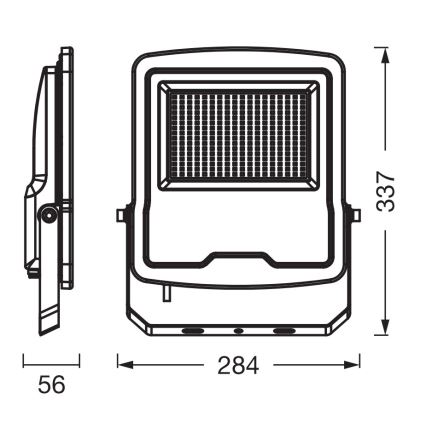 Osram - LED Floodlight ENDURA LED/100W/230V IP65