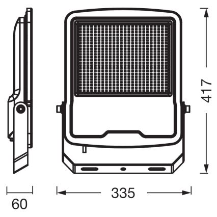 Osram - LED Floodlight ENDURA LED/150W/230V IP65
