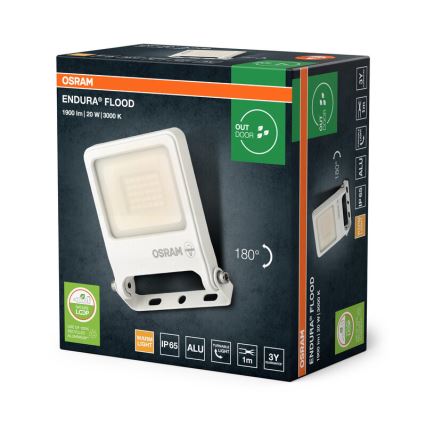 Osram - LED Floodlight ENDURA LED/20W/230V 3000K IP65