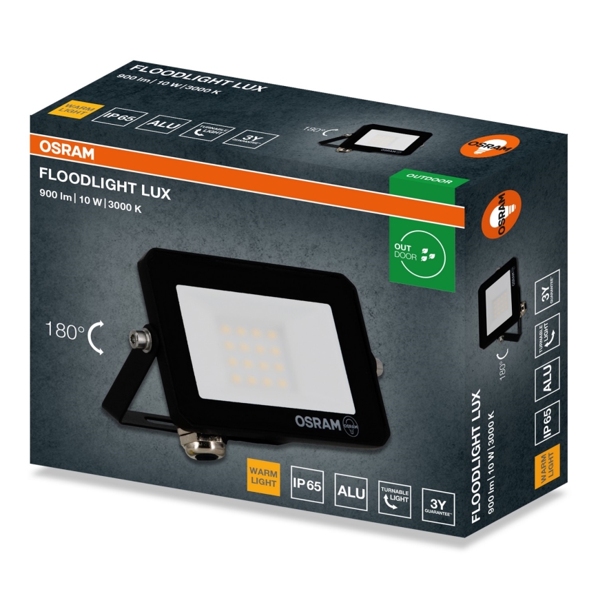 Osram - LED Floodlight FLOODLIGHT LED/10W/230V 3000K IP65