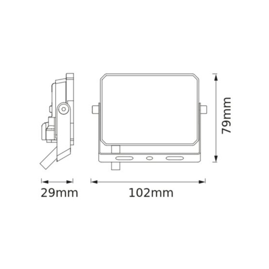 Osram - LED Floodlight FLOODLIGHT LED/10W/230V 4000K IP65