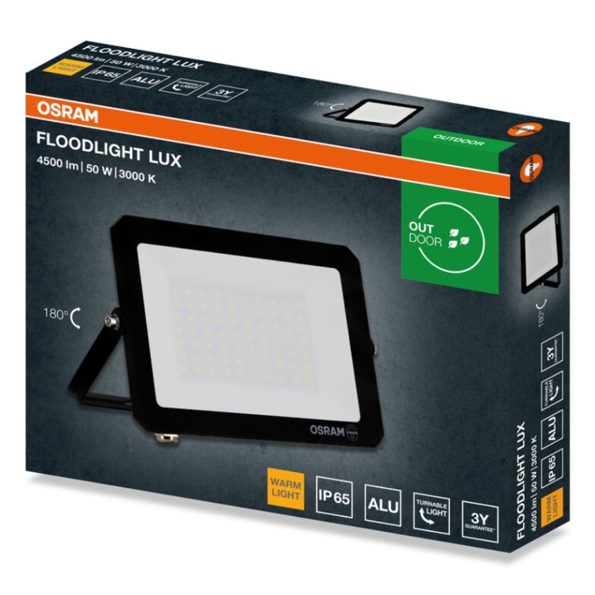 Osram - LED Floodlight FLOODLIGHT LED/50W/230V 3000K IP65