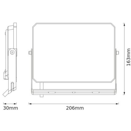 Osram - LED Floodlight FLOODLIGHT LED/50W/230V 3000K IP65