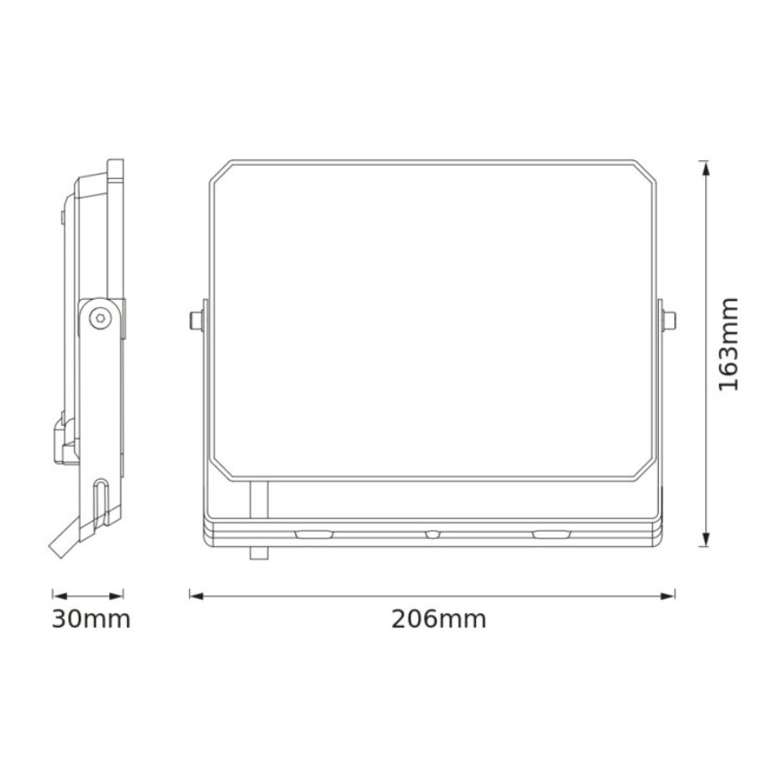 Osram - LED Floodlight FLOODLIGHT LED/50W/230V 3000K IP65