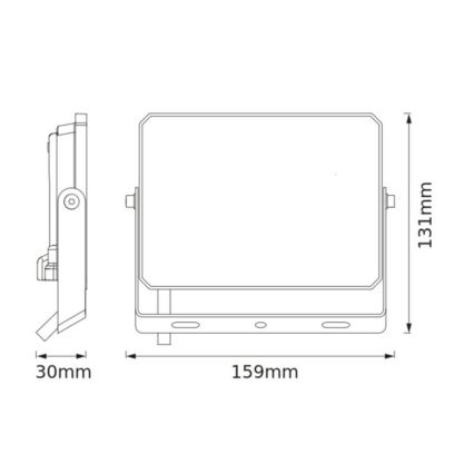 Osram - LED Floodlight LED/30W/230V 3000K IP65