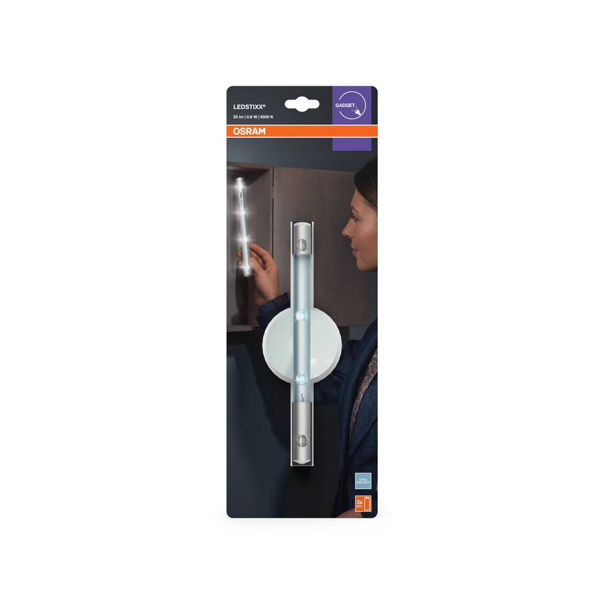 Osram - LED Night Light LEDSTIXX LED/0,6W/3xAAA