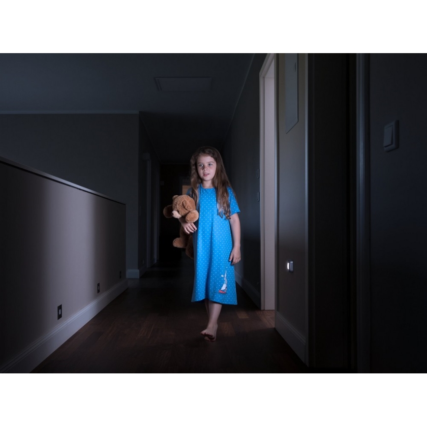 Osram - LED orientation light with sensor NIGHTLUX LED/0.3W/3xAAA IP54