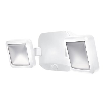 Osram - LED Outdoor Wall-Mounted Floodlight with BATTERY Sensor 2xLED/5W/4xD IP54