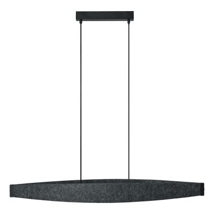 Osram - LED pendant light on cable DECOR FLAT LED/23W/230V grey