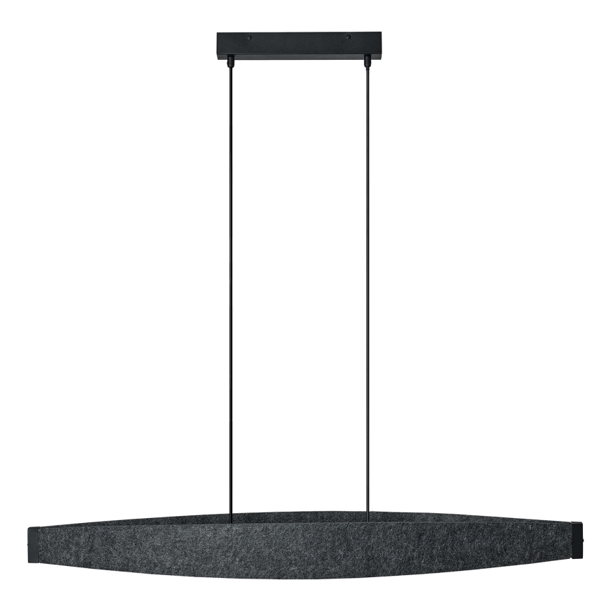 Osram - LED pendant light on cable DECOR FLAT LED/23W/230V grey