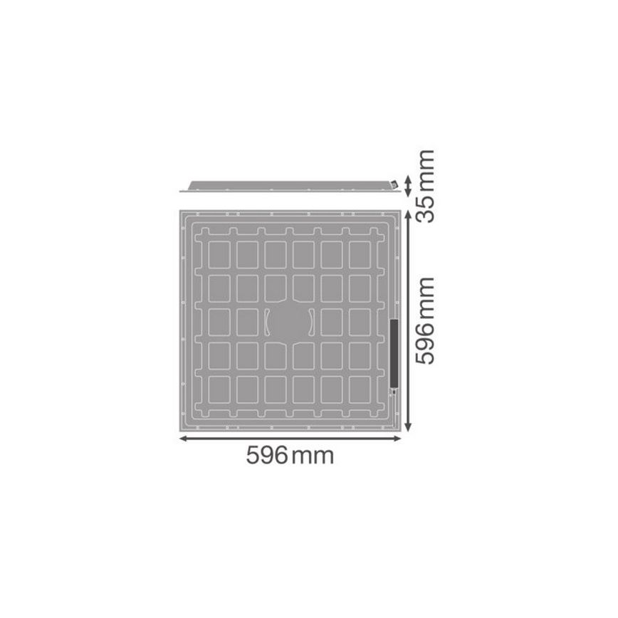 Osram - LED Recessed Ceiling Panel ESSENTIAL LED/36W/230V 4000K 60x60 cm