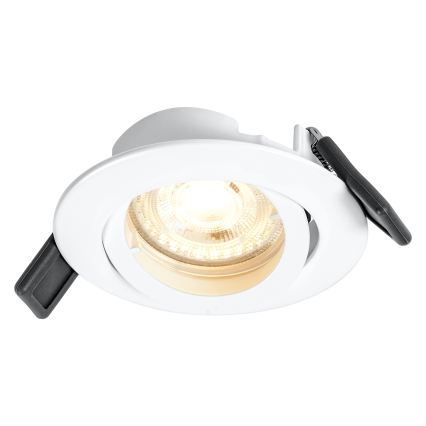 Osram - LED Recessed Downlight SPOT, 1x GU10, 4.3W, 230V, 2700K, CRI 90, White