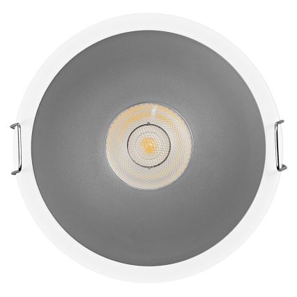Osram - SPOT TWIST LED recessed downlight, 10 W, 230 V, 4000 K, Ø 9.3 cm, white/silver
