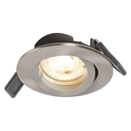 Osram - LED recessed spotlight SPOT 1x GU10/4.3W/230V 2700K CRI 90 matte chrome