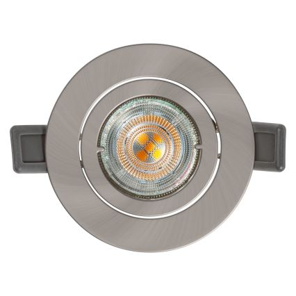 Osram - LED recessed spotlight SPOT 1x GU10/4.3W/230V 2700K CRI 90 matte chrome