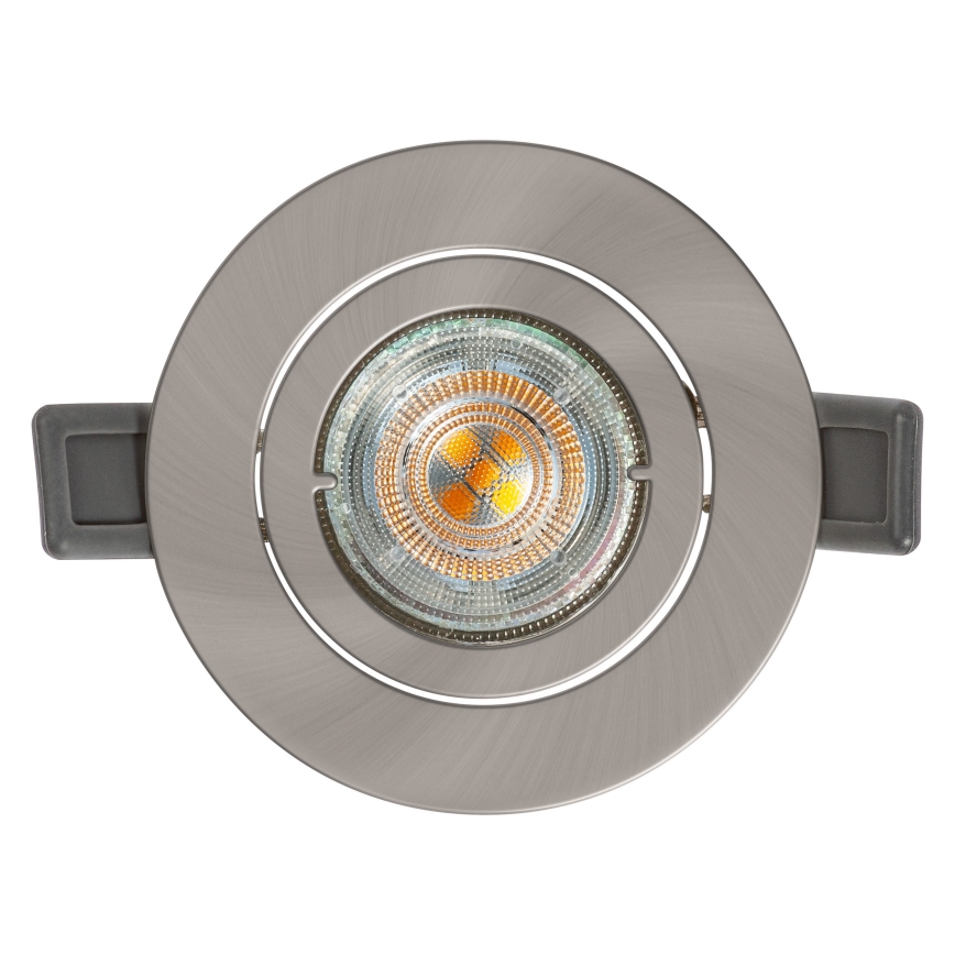Osram - LED recessed spotlight SPOT 1x GU10/4.3W/230V 2700K CRI 90 matte chrome