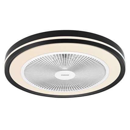 Osram - Dimmable LED ceiling light with fan MURLAN LED/26W/230V 3000-6500K + remote control