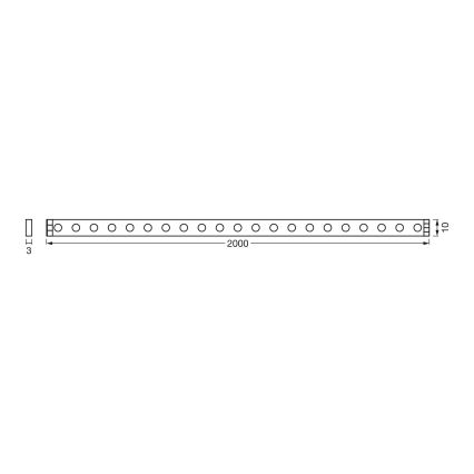 Osram - LED RGB dimmable strip for TV FLEX AUDIO 2m LED/3.6W/5V + remote control
