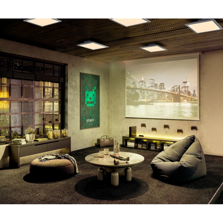 Osram - LED RGBW Dimmable ceiling light SMART+ MAGIC LED/24W/230V 2700-6500K 45x45 cm Wi-Fi + remote control