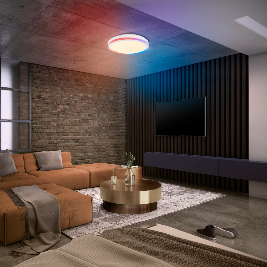 Osram - SMART+ MAGIC LED RGBW Dimmable Ceiling Light LED/38W/230V Ø 49 cm White 2700-6500K Wi‑Fi