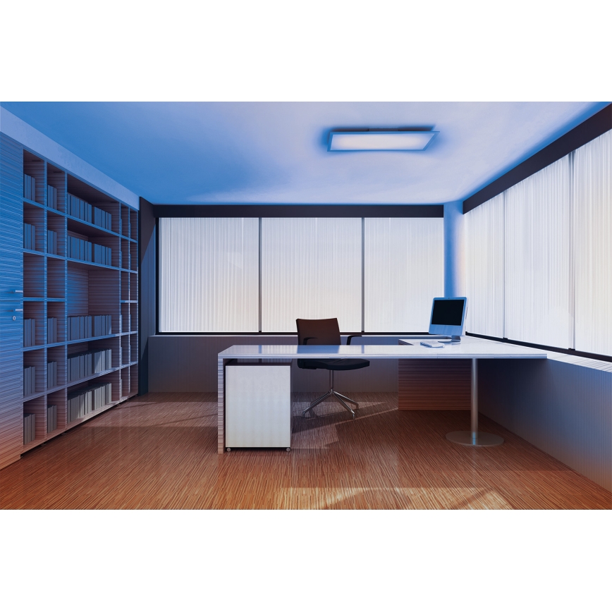 Osram - SMART+ PLANON LED RGBW Dimmable Ceiling Light, 28W, 230V, 60x30 cm, Wi-Fi