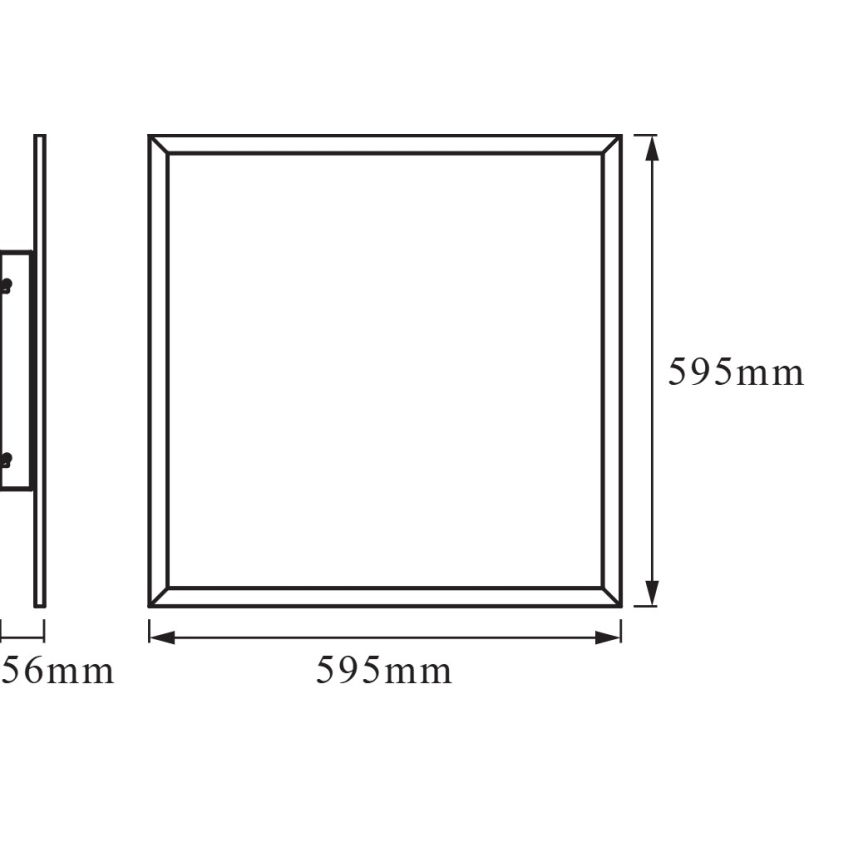 Osram - LED RGBW Dimmable Ceiling Light SMART+ PLANON LED/36W/230V 60x60 cm Wi-Fi