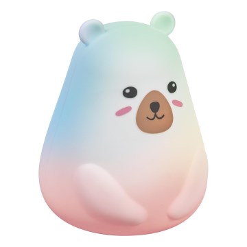 Osram - LED RGBW Dimmable children's touch night light NIGHTLUX BEAR LED/0,7W/3,7V 1200 mAh white