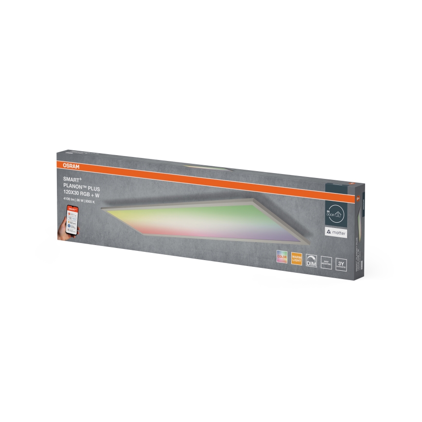 Osram - LED RGBW Dimmable Ceiling Light SMART+ PLANON LED/36W/230V 120x30 cm Wi-Fi