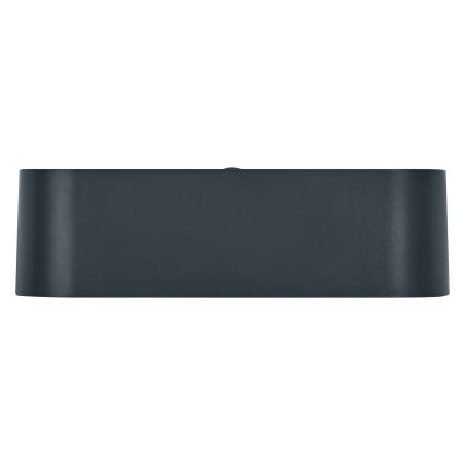 Osram - ENDURA STYLE LED Dimmable Solar Wall Light, 7.6W/4.2V, 2000 mAh, IP65, Anthracite