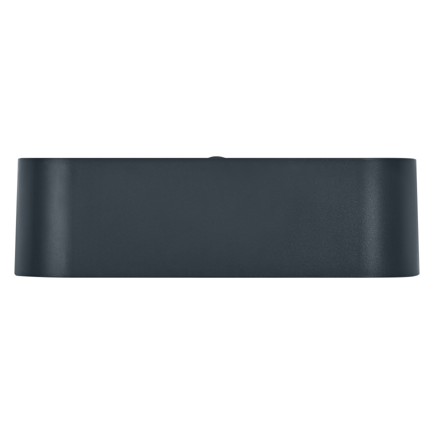 Osram - ENDURA STYLE LED Dimmable Solar Wall Light, 7.6W/4.2V, 2000 mAh, IP65, Anthracite