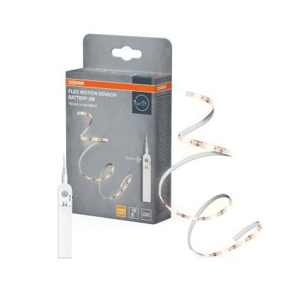 Osram - LED strip with motion sensor FLEX 2m LED/3.6W/4xAA
