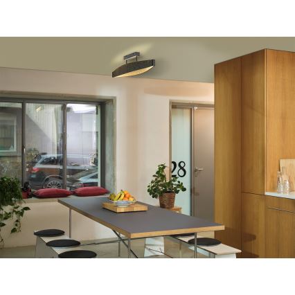 Osram - LED Surface-Mounted Ceiling Light DECOR FLAT LED/23W/230V grey