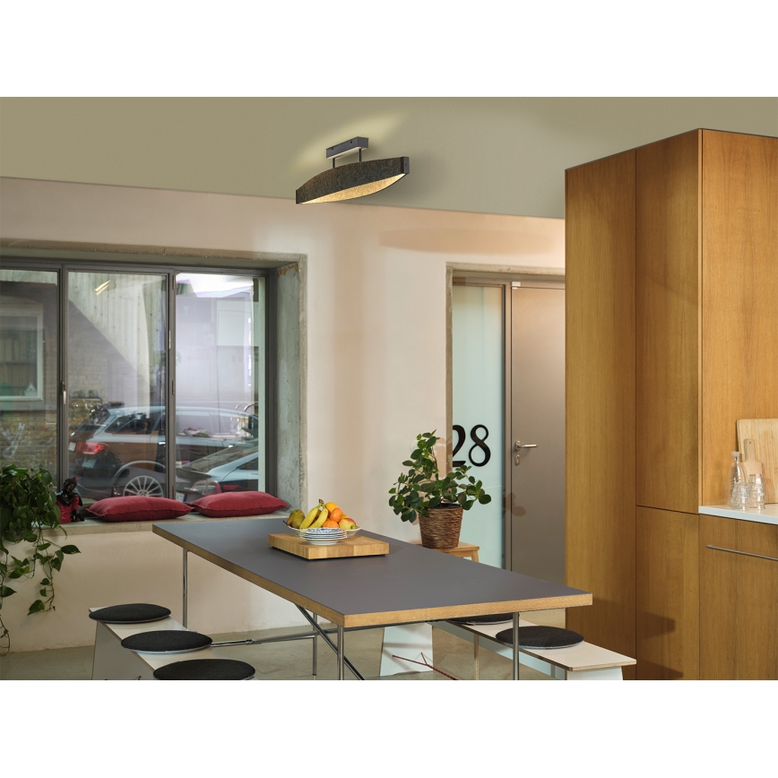 Osram - LED Surface-Mounted Ceiling Light DECOR FLAT LED/23W/230V grey