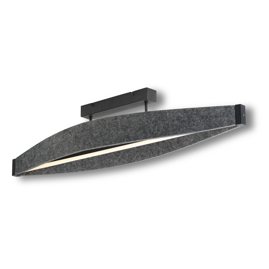 Osram - LED Surface-Mounted Ceiling Light DECOR FLAT LED/23W/230V grey