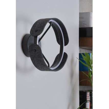 Osram - LED Wall Light DECOR CURVE LED/20W/230V gray