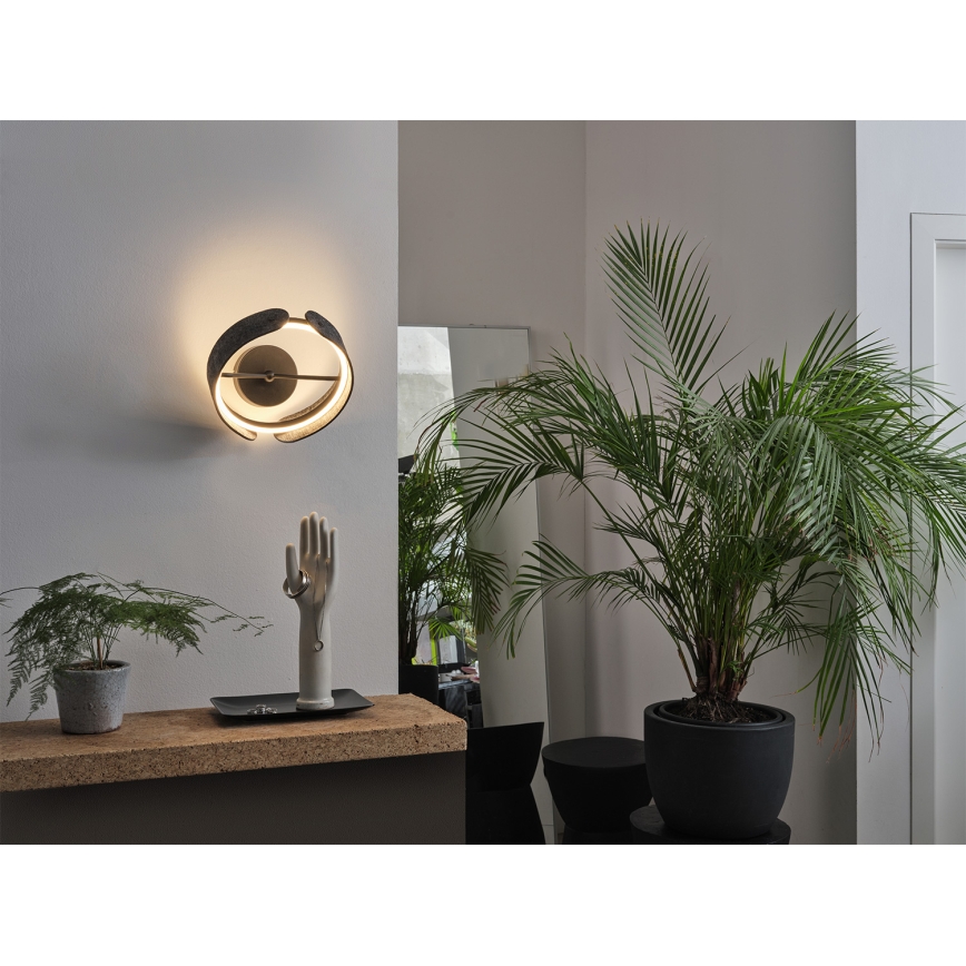 Osram - LED Wall Light DECOR CURVE LED/20W/230V gray