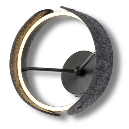 Osram - LED Wall Light DECOR CURVE LED/20W/230V gray