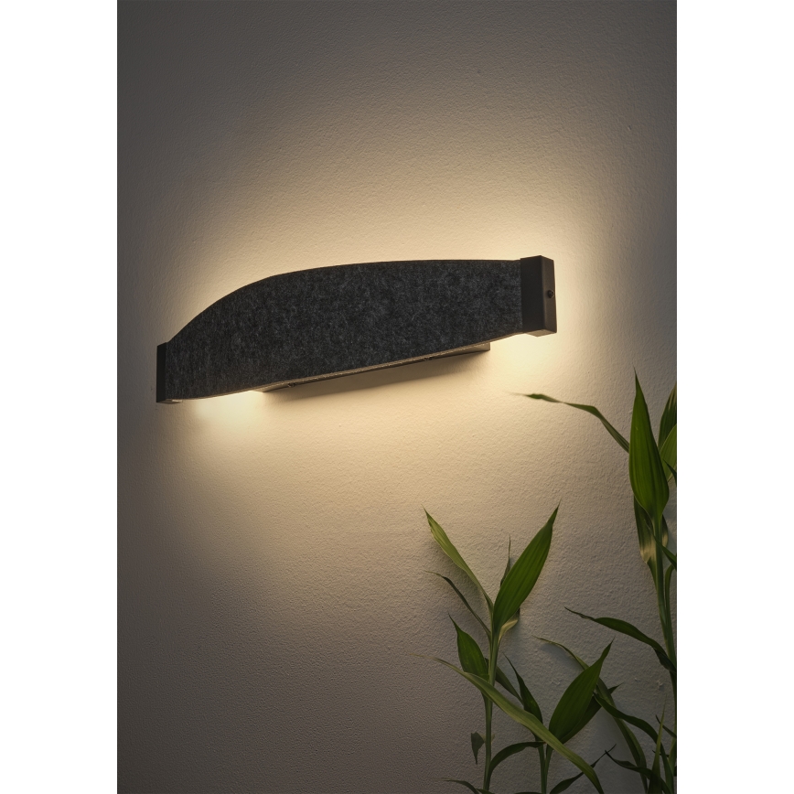 Osram - LED Wall Light DECOR FLAT LED/13W/230V grey