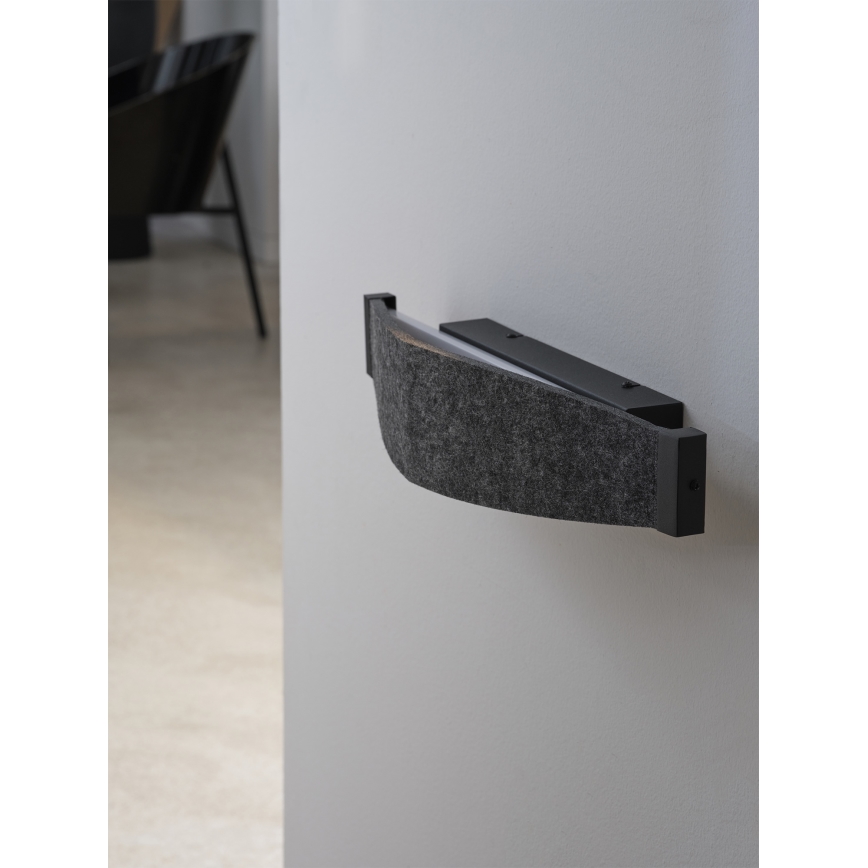 Osram - LED Wall Light DECOR FLAT LED/13W/230V grey
