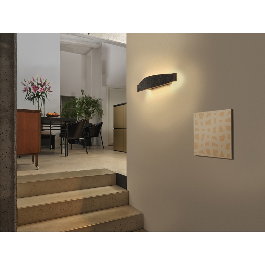 Osram - LED Wall Light DECOR FLAT LED/13W/230V grey