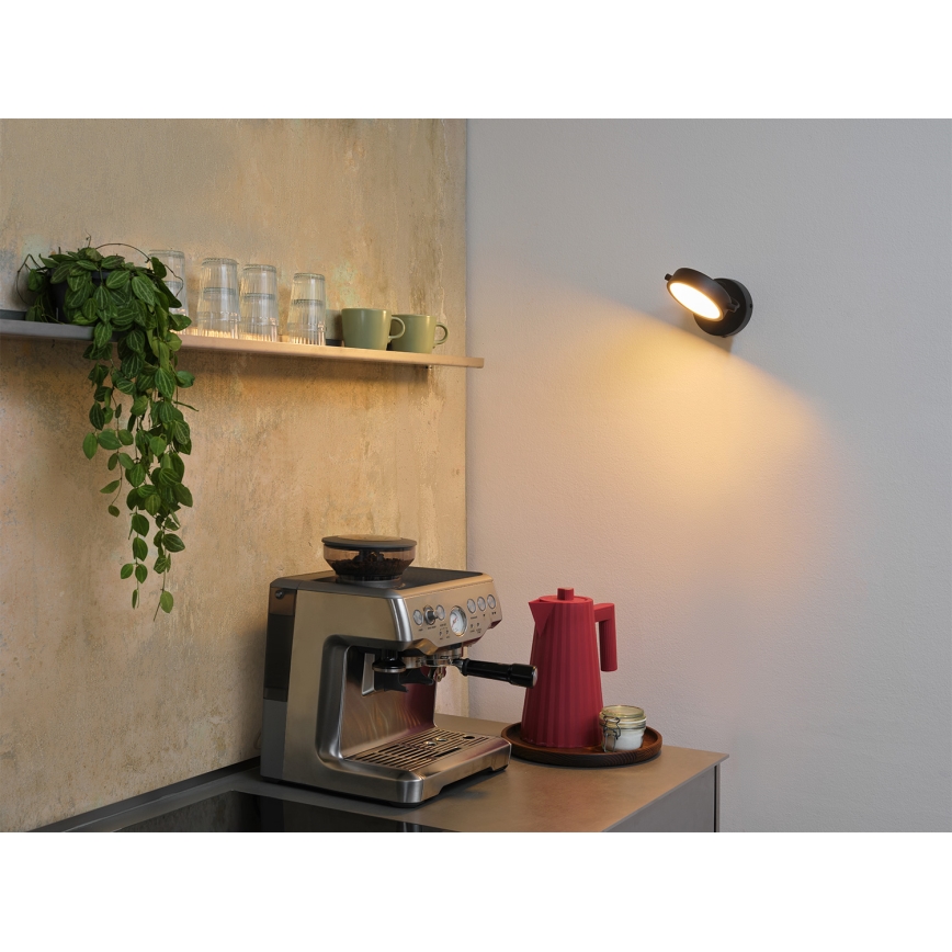 Osram - LED Wall Light DECOR PUCK LED/11W/230V black