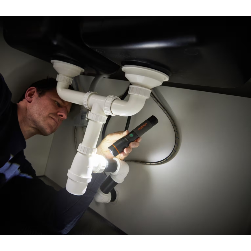 Osram - Dimmable rechargeable LEDINSPECT PRO TORCH 1200 LED/13W/3,6V 4000 mAh IP44