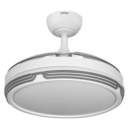 Osram - LEVECHE LED Dimmable Ceiling Light with Fan LED/36W/230V 3000/4000/6500K + Remote Control